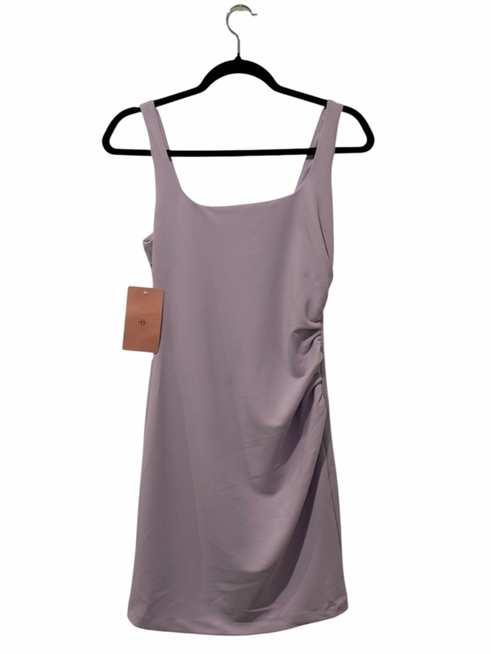 NWT BHLDN Soft Lilac Square-Neck Mini Dress size xs
